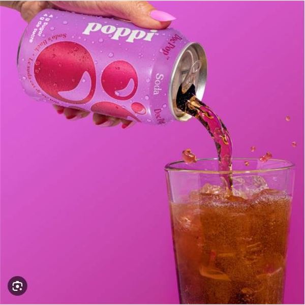 Poppi Soda 12 x 355ml Doc Pop