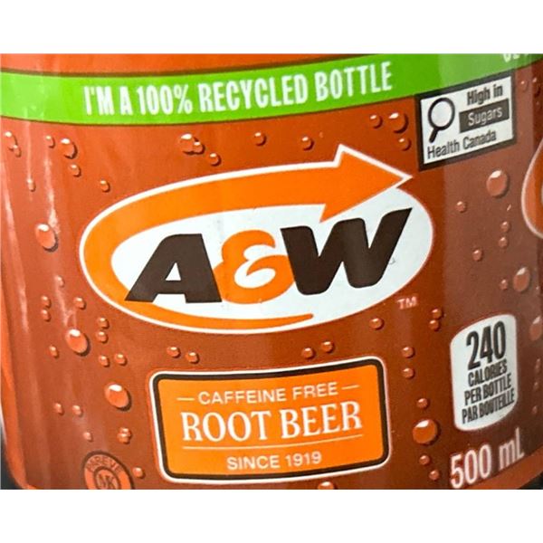 A&W Root Beer Caffeine Free 21x500ml