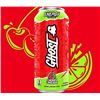 Image 1 : Ghost Cherry Limeade Energy Drink, 12 x 473mL Cans