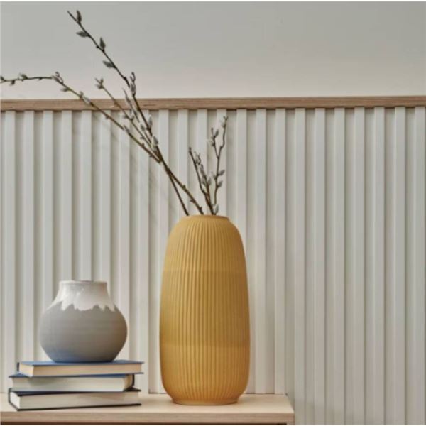 Interbois Sample Creno-S 8042 White primed MDF 3/4″ x 6-11/16″ x8′ Pack o