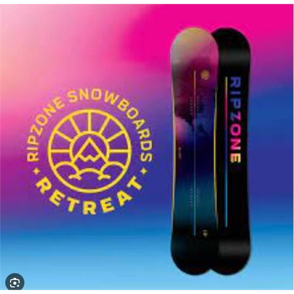 Ripzone Retreat Snowboard 155 cm for Intermediate Rider