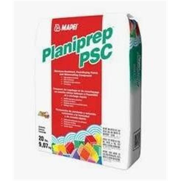 Mapei Planiprep PSC 20 lbs Moisture-Resistant Skimcoating Compound fast-drying, cement-based, fiber-