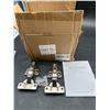 Image 2 : Kamtop 20 Pcs Cabinet Hinges, Kitchen 110° Full Overlay Soft Close Hinges