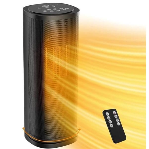 PTC Fan Heater  Model J1, Touch Control with Remote