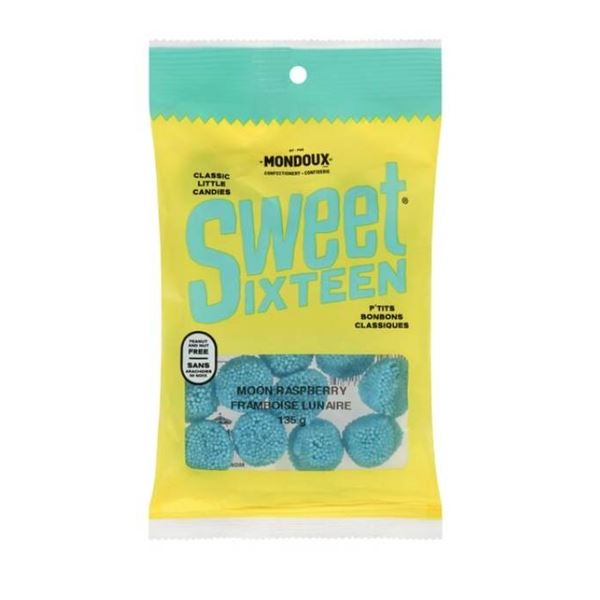 Mondoux Sweet Sixteen Moon Raspberry Candy 6 x 135 g Packs