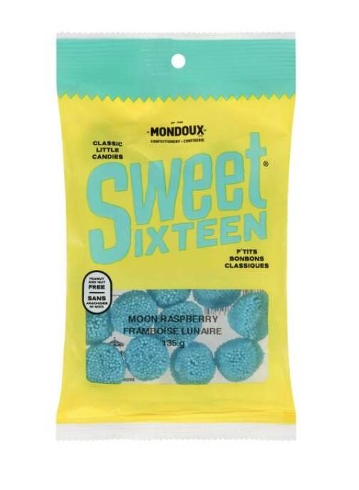 Mondoux Sweet Sixteen Moon Raspberry Candy 6 x 135 g Packs