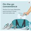 Image 1 : Dew.Well Disposable Face Towels XL, 60 Wipes Total in 6 Travel Packs