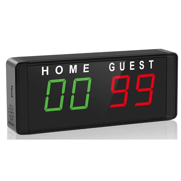 Portable Electronic Scoreboard LED Digital Score Keeper