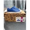 Image 2 : Jefferson Kids Victoria Blue/Shell White Shoes – Size 8