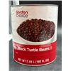 Image 1 : Gordon Choice Black Turtle Beans 100 Fl Oz Can