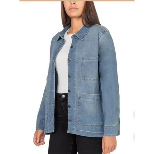 Well Worn Women’s Denim Jacket, Size Small/Petite (S/P)