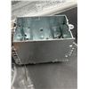 Image 2 : Lot of 4 Metal Electrical Outlet Boxes with Knockouts