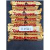 Image 2 : Lot of 11 Toblerone 50g Milk Chocolate Bars With Honey and Almond Nougat