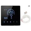 Image 1 : K6H16A-WIFI-Black LCD Weekly Programmable Thermostat With NTC Sensor