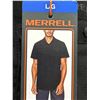 Image 3 : Merrell Men’s Short-Sleeve Button-Up Shirt, Size Large, Black