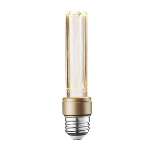 Globe Luxe 3.5W LED Edison Bulbs With 130 Lumens in Clear Acrylic – Set of 3