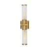 Image 1 : Home Decorators Collection Marta 2-Light Vanity Fixture Model 1001711183 LOT OF 2