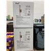 Image 2 : Home Decorators Collection Marta 2-Light Vanity Fixture Model 1001711183 LOT OF 2