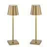 Image 1 : Mikasa Set of 2 Touch Control Rechargeable LED Lamps