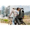 Image 1 : Rear-Mounted Bicycle Child Seat with Adjustable Safety Straps and Footrests