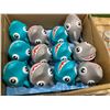 Image 1 : Shark-Themed Plastic Squeeze Toys in Two Colors