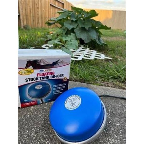 Ice-N-Easy Floating Stock Tank Deicer, Model H-4185, 1500 Watts