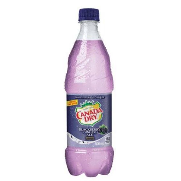 Canada Dry Blackberry 24 x 500ml Bottles