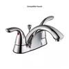 Image 1 : Taymor Cosmos Bathroom Faucet in Polished Chrome Finish