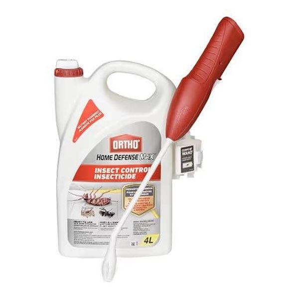 Ortho Home Defense Max Insect Control Insecticide, 4L With Comfort Wand