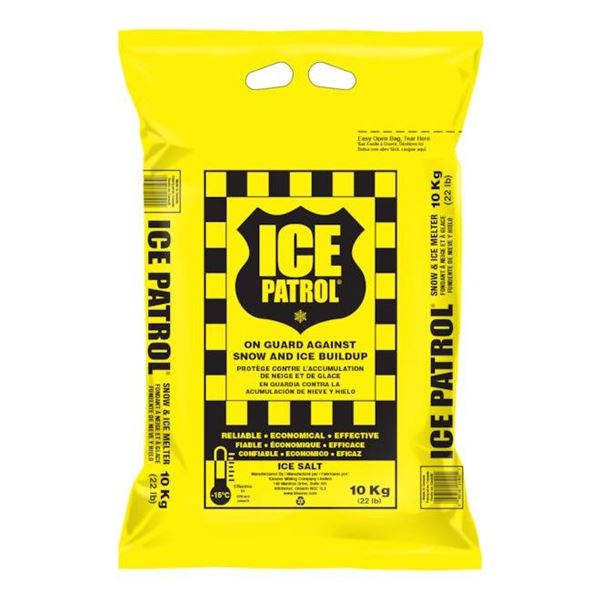 Ice Patrol 10kg Snow and Ice Melter with Ice Salt -15C