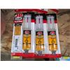 Image 2 : JB Weld Plastiweld Quick Set Epoxy – LOT OF 3