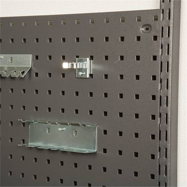Co-op Gold Peg Hook Kit for Garage Cabinets with Square Hole Pegboards