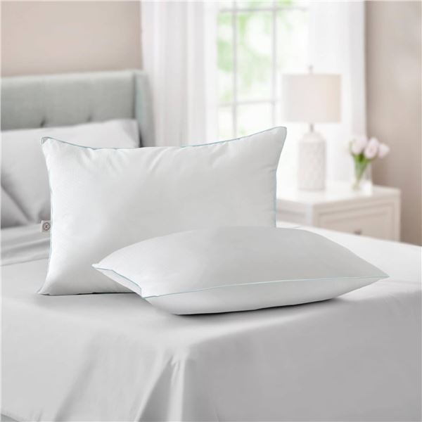 Martha Stewart White Pillow Queen Size Pack of 2
