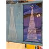 Image 3 : LED Cone Tree with 200 White LEDs, Cone Shape Design