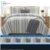Image 1 : Comfy Bamboo World Graham Comforter Set, Queen Size, 7 Pieces