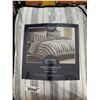 Image 2 : Comfy Bamboo World Graham Comforter Set, Queen Size, 7 Pieces