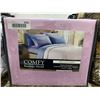 Image 2 : Comfy Bamboo World 8800 Gold Series Queen Sheet Set in Purple