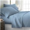 Image 1 : Comfy Bamboo World 850 Gold Series Queen Sheet Set Light Blue