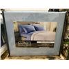 Image 2 : Comfy Bamboo World 850 Gold Series Queen Sheet Set Light Blue
