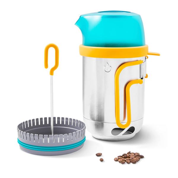 BioLite CampStove KettlePot and Coffee Set for Outdoor Use