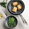 Image 1 : Tramontina 3-Piece Stainless Steel Cookware Set with Ceramic Interior