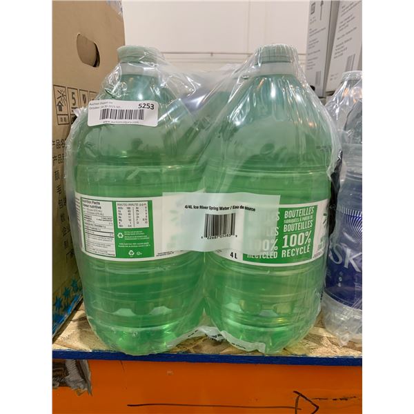 4 x 4L Ice River Spring Water Set