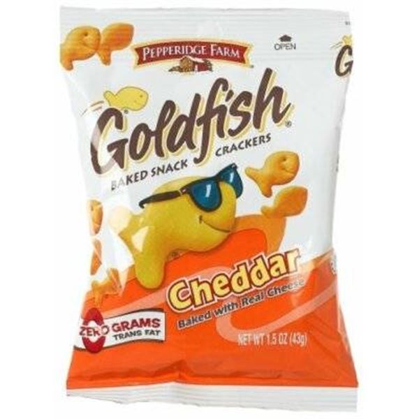 Pepperidge Farm Goldfish On The Go Cheddar – 48 Bags, 45g Each