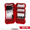 Image 1 : Milwaukee 26-Piece Impact Drive and Fastener Set 48-32-4026