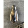 Image 2 : Vintage Electric Iron with Cord and Wooden Handle