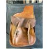 Image 2 : Leather Saddlebags with Dual Compartments and Adjustable Straps