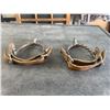 Image 2 : Twisted Metal Spurs With Leather Straps