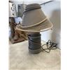 Image 2 : Cowboy-Themed Table Lamp with Rope Accent and Silhouette Design