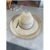 Image 2 : Palm Straw Western Hat with Leather Band Gus Plata Palm Design