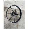 Image 1 : Metal Wheel With Central Hub and Axle Support